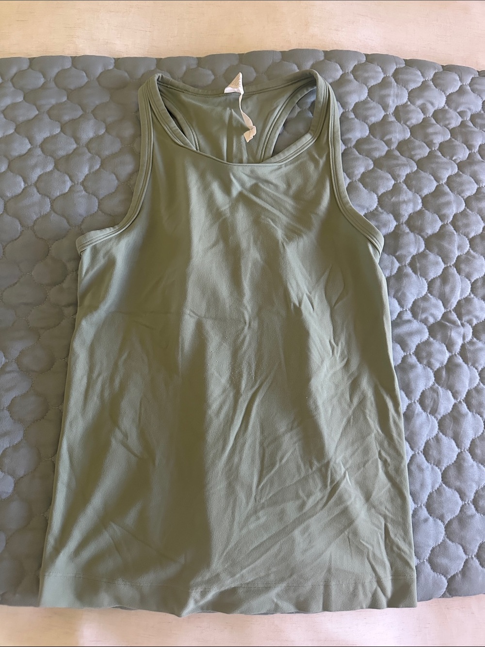 Lululemon Olive Green Racerback Tank Top
